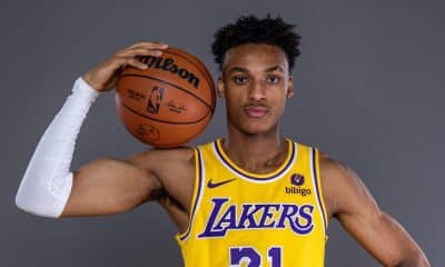 Rookie Maxwell Lewis still can’t believe he’s part of the Lakers roster: ‘It’s surreal to be part of this team’