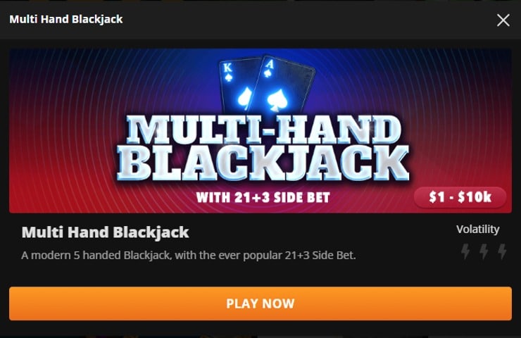 Blackjack Casinos - Play Games