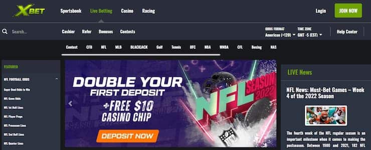 XBet - CA Online Sports Betting