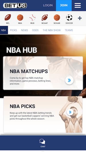 BetUS - Best App to Bet on NBA Games for Strategy