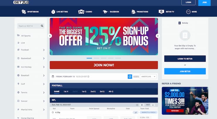 Top NFl betting site with welcome bonus