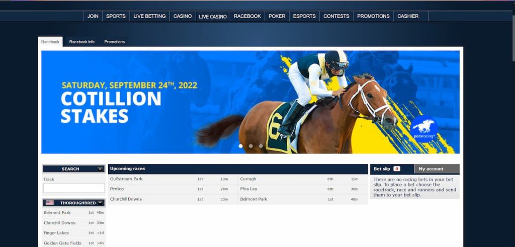 Sportsbetting.ag -Online gambling horse racing site